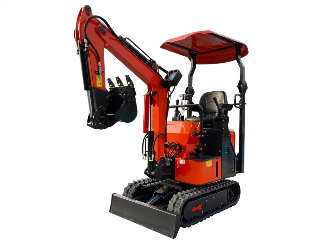 Rdt-15b 1.1 Ton 0.6/0.8/1/1.8ton Swing Boom China Micro New Garden Farm Home Crawler Machine Price Small Bagger Digger Graver Mini Excavator with CE