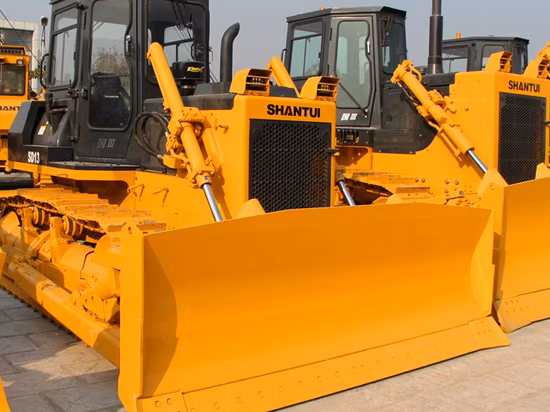 Bulldozer sur chenilles Shantui SD13 à haute efficacité en stock à vendre