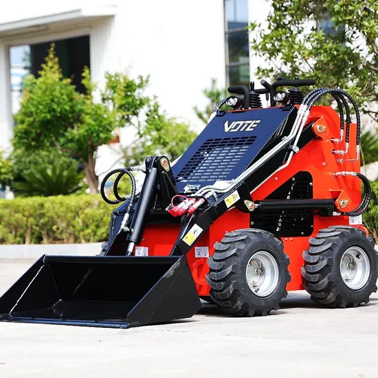 Vente chaude 500kg 1500kgs 75HP Chine Mini chargeuse compacte avec prix d'usine